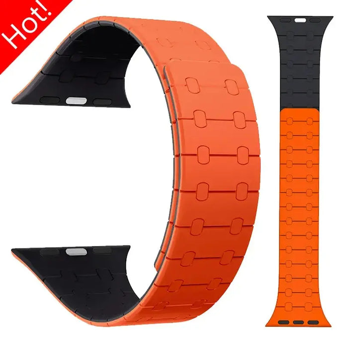 Silicone Magnetic Strap for Apple Watch Band - 6 color options 38mm - 49mm Axios Bands