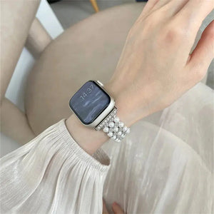 Sleek Metal Pearl Strap for Apple Watch Band - 4 Colors Axios Bands