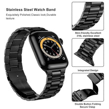 Load image into Gallery viewer, Sleek and Durable Premium Stainless Steel Strap for Apple Watch Band 38mm to 45mm - 10 colors Axios Bands
