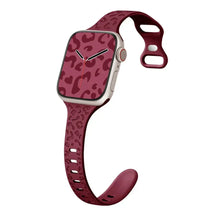 Load image into Gallery viewer, Slim Leopard Engraved Strap for Apple Watch Band - 19 Colors Axios Bands

