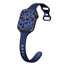 Load image into Gallery viewer, Slim Leopard Engraved Strap for Apple Watch Band - 19 Colors Axios Bands
