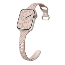 Load image into Gallery viewer, Slim Leopard Engraved Strap for Apple Watch Band - 19 Colors Axios Bands
