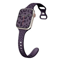 Load image into Gallery viewer, Slim Leopard Engraved Strap for Apple Watch Band - 19 Colors Axios Bands
