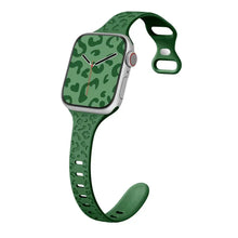 Load image into Gallery viewer, Slim Leopard Engraved Strap for Apple Watch Band - 19 Colors Axios Bands
