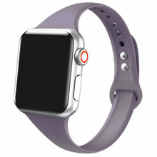 Load image into Gallery viewer, Slim Silicone Apple Watch Bands - 38 color options 38mm - 49mm Axios Bands
