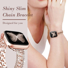 Load image into Gallery viewer, Sparkling Rhinestone Chain Strap for Apple Watch Band - 5 Colors Axios Bands
