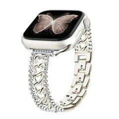 Sparkling Rhinestone Chain Strap for Apple Watch Band - 5 Colors - 