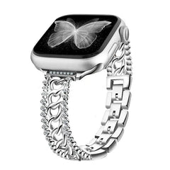 Sparkling Rhinestone Chain Strap for Apple Watch Band - 5 Colors - 