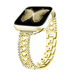 Sparkling Rhinestone Chain Strap for Apple Watch Band - 5 Colors - 