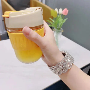 Stainless Steel Fashion Bling Apple Watch Band - 7 Color options 38mm - 49mm Axios Bands