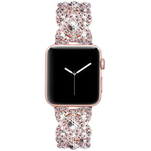 Load image into Gallery viewer, Stainless Steel Fashion Bling Apple Watch Band - 7 Color options 38mm - 49mm Axios Bands
