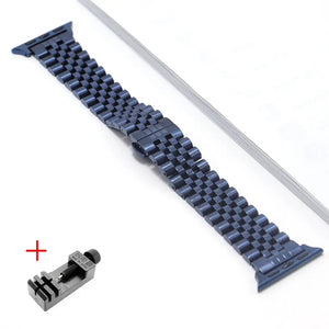 Stainless Steel Metal Apple Watch Bands - 26 color options 38mm - 49mm Axios Bands