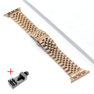 Stainless Steel Metal Apple Watch Bands - 26 color options 38mm - 49mm Axios Bands