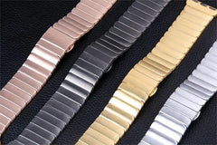 Stainless Steel Metal Apple Watch Bands - 4 color options 38mm - 49mm - 