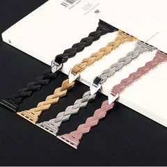 Stainless Steel Metal Apple Watch Bands - 4 color options 38mm - 49mm - 