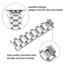 Load image into Gallery viewer, Stainless Steel Metal Apple Watch Bands - 7 color options 38mm - 49mm Axios Bands
