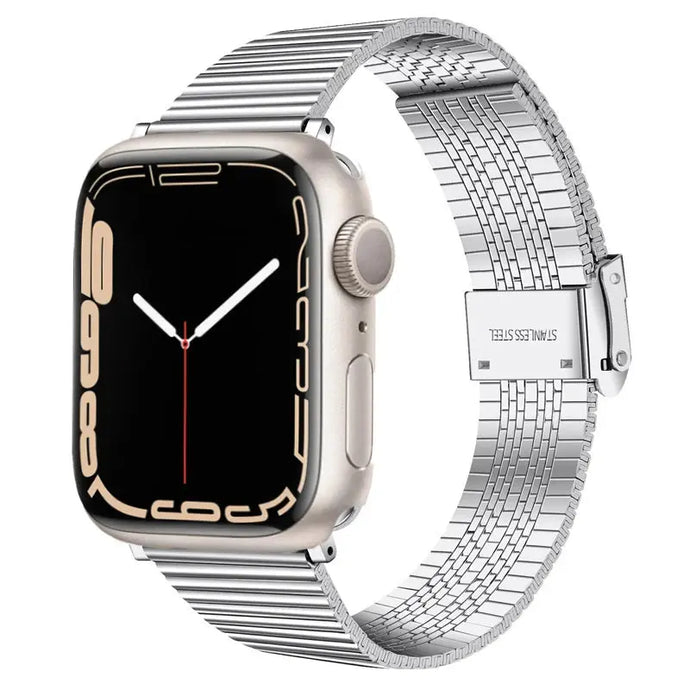 Stainless Steel Metal Bracelet Strap for Apple Watch Band - 14 Shades Axios Bands