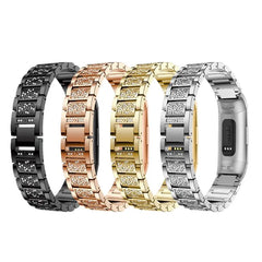 Stainless Steel Metal Fitbit Band For Charge 5 & 6 - 4 color options - 