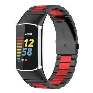Stainless Steel Metal Fitbit Band For Charge 5 - 8 color options Axios Bands