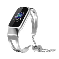 Stainless Steel Metal Fitbit Luxe Band - 3 color options - 