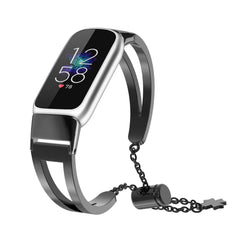 Stainless Steel Metal Fitbit Luxe Band - 3 color options - 