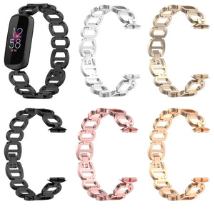 Stainless Steel Metal Fitbit Luxe Band - 5 color options Axios Bands