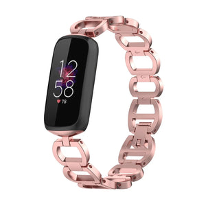 Stainless Steel Metal Fitbit Luxe Band - 5 color options Axios Bands