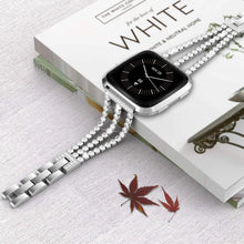 Load image into Gallery viewer, Stainless Steel Metal For Fitbit For Versa, Versa 2, Versa Lite - 3 color options Axios Bands
