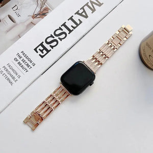 Stylish Lady Metal Bracelet for Apple Watch Band - 5 Colors Axios Bands