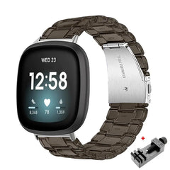 Transparent Resin Fitbit Band For Versa, Versa 2, Versa Lite - 10 color options - 