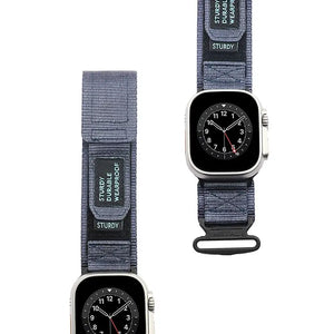 Velcro Nylon Fabric Apple Watch Bands - 4 color options 42mm - 49mm Axios Bands