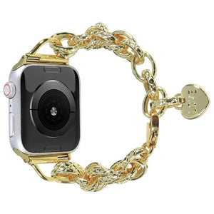 Women Charm Metal Link Strap for Apple Watch Band Axios Bands