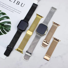 Load image into Gallery viewer, Women&#39;s Metal Wrist Strap for Apple Watch 38mm to 49mm - 5 Colors Axios Bands
