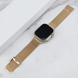 Women's Metal Wrist Strap for Apple Watch 38mm to 49mm - 5 Colors Axios Bands