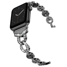 Load image into Gallery viewer, Women’s Rhinestone Diamond Steel Strap for Apple Watch Band - 5 Colors Axios Bands

