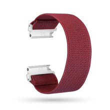 Load image into Gallery viewer, Nylon Elastic Fitbit Band For Versa, Versa 2, Versa Lite - 42 color options Axios Bands
